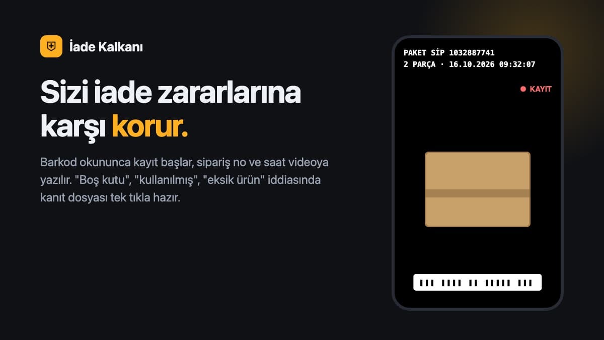 İade Kalkanı