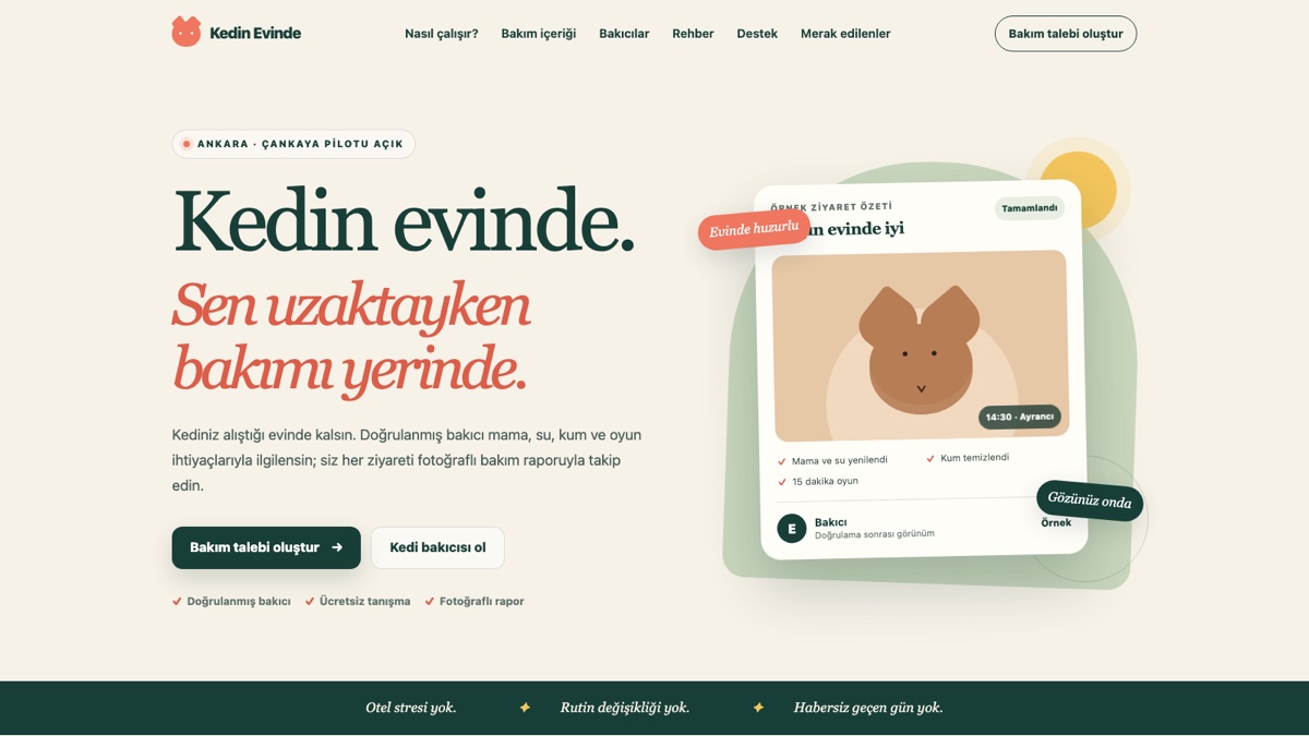 Kedin Evinde